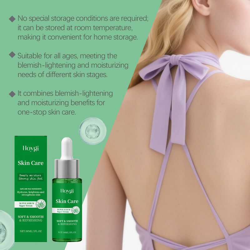 HOYGI Essence de soin hydratante douce et nourrissante pour le visage, rafraîchissante et non grasse_voghion.com