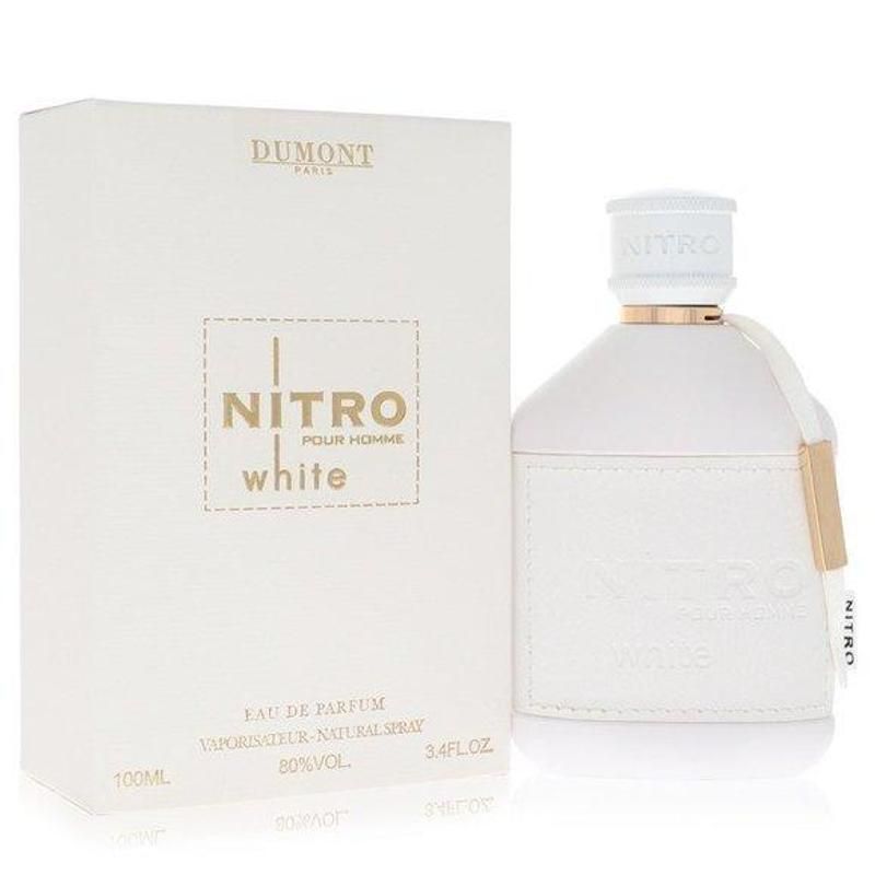 Dumont Nitro White Eau de Parfum für Herren, 100 ml Spray, Vanille-Amber-Duft_voghion.com