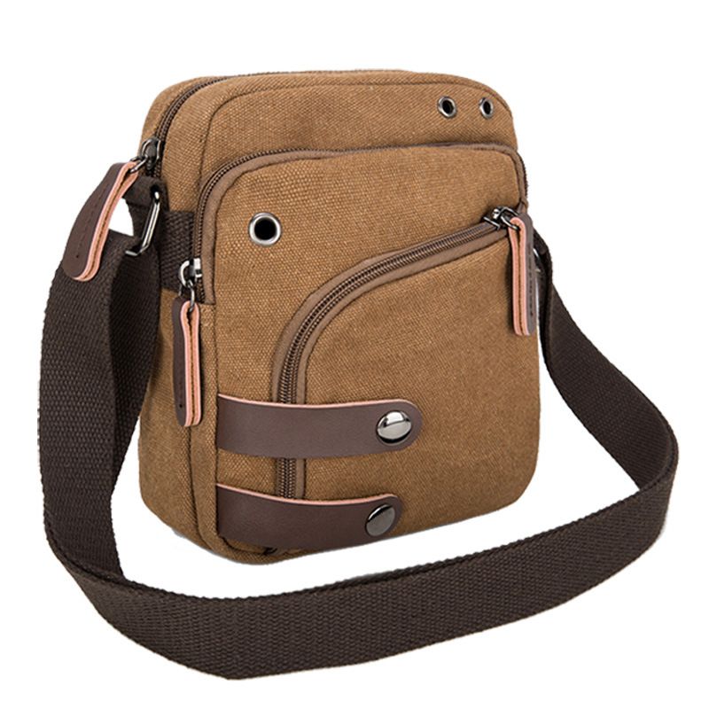 Verschleißfeste Mikrofaser-Leder-Hip-Hop-Trendy Cool Travel Portable Small Canvas Shoulder Crossbody Bag für Herren_voghion.com