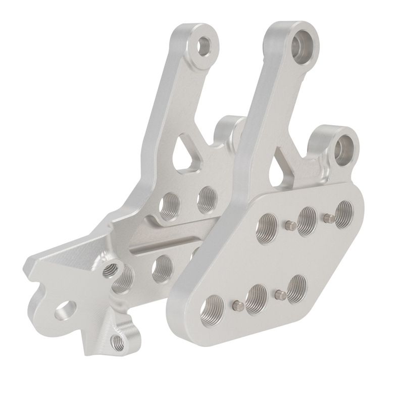 Heavy-Duty Adjustable Footrest Side Stand Bracket For Off-Road E-Bike & Mountain Bike Conversion Kit (Gold/Silver/Black, 3 Sizes)_voghion.com