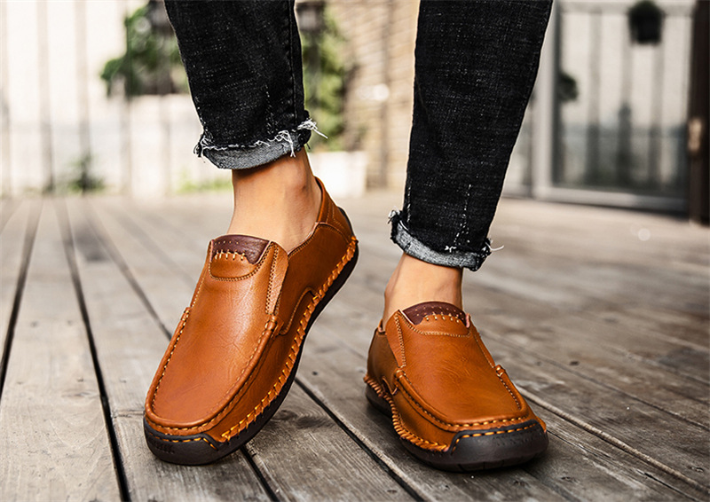 Work Shoes Athletic Shoes Leather Shoes Sneakers Canvas Synthetic Slip Resistant Shock Absorption Arch Support Footwear_voghion.com