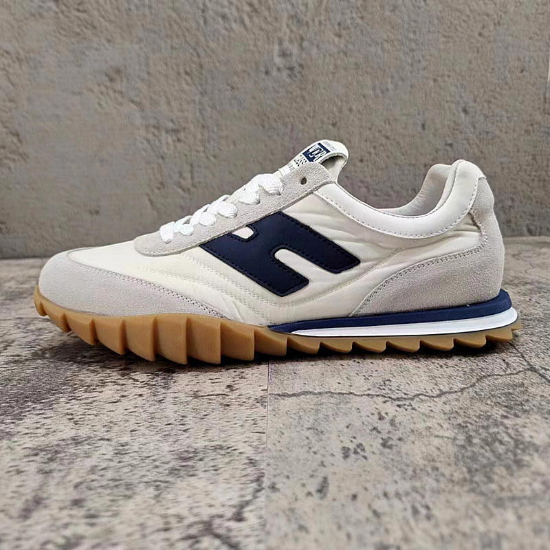 Sports Shoes Men's 2023 New Breathable Leather With Ice Silk Cloth Soft Bottom German Training Casual Trend All-Match Forrest Gump_voghion.com