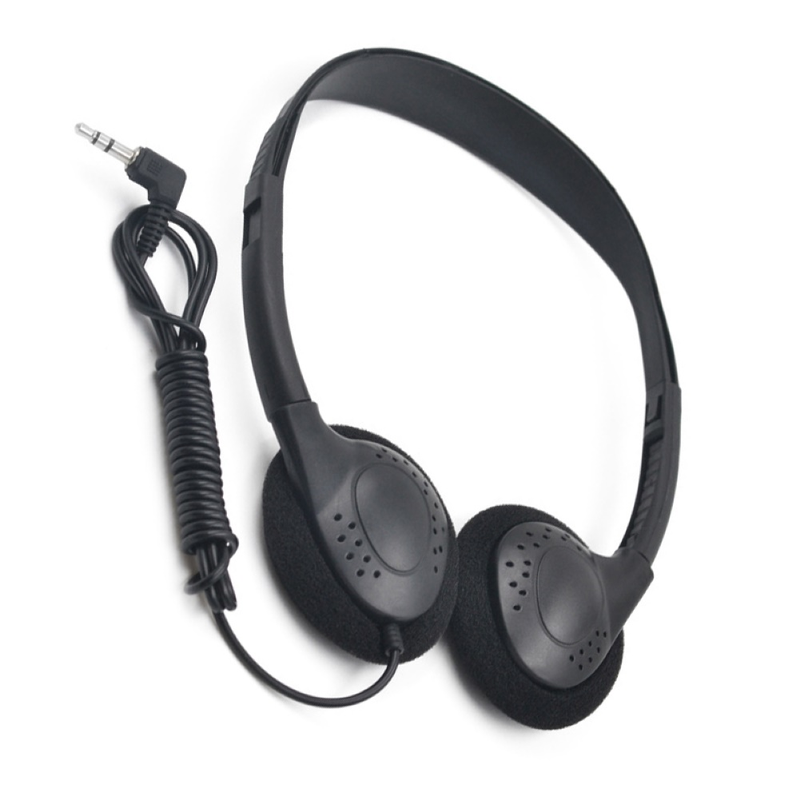 Universal 3.5mm Plug Soft Earmuff Music HiFi Gaming Wired Headset Headphone_voghion.com