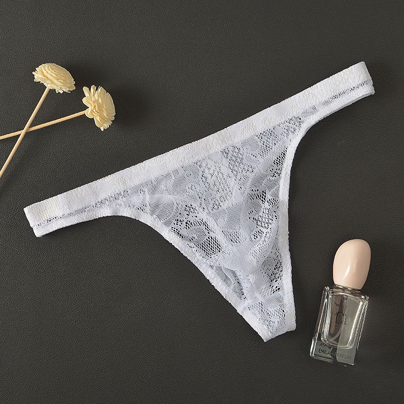 Herrenunterwäsche Spitze Transparent T Zurück Dünne Sexy Unterwäsche Sexy Versuchung T Hosen_voghion.com