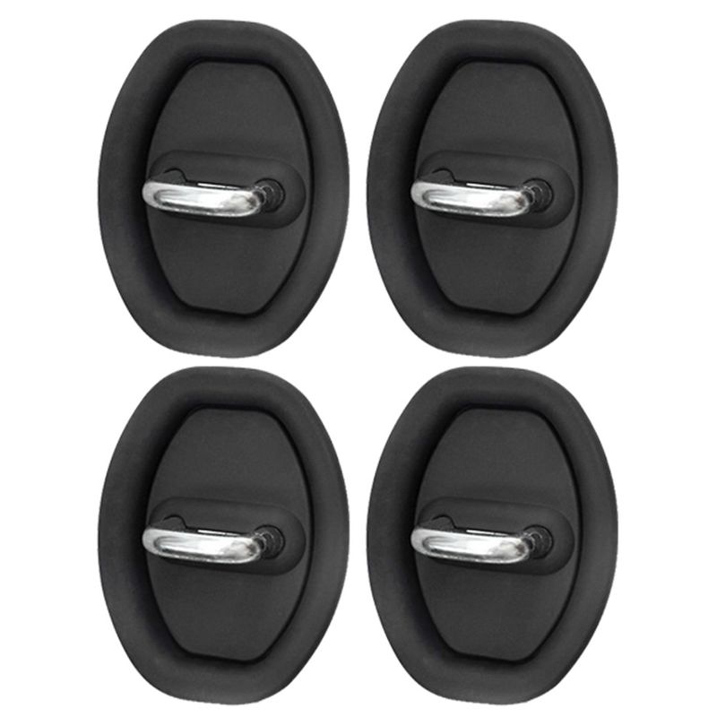 4 pezzi di chiusura per auto in silicone maniglia porta veicolo protezione anti-collisione copertura protettiva_voghion.com