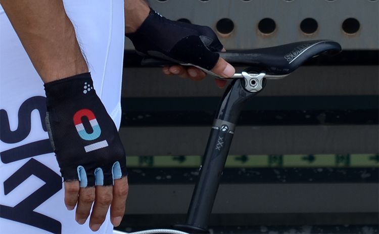 Gants de cyclisme respirants pour hommes et femmes, édition spéciale, pour le contre-la-montre, le cyclisme, le cyclisme d'équipe, les demi-doigts_voghion.com