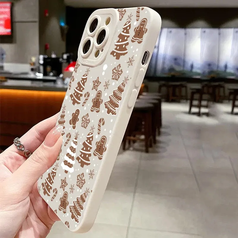 Voor Xiaomi 14T Pro Case Poco F6 Grappige Kerst Telefoonhoesje Voor Mi 13T 12T 14 13 12 11 Lite 5G NE Poco F5 X3 X5 X6 M6 Pro Cover_voghion.com
