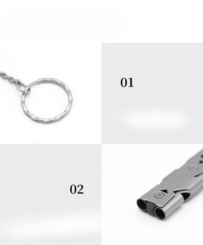 Überleben Dual Tube Laut Outdoor Notfall Edelstahl Frequenz Erdbeben Rettung Hohe Dezibel Pfeife_voghion.com