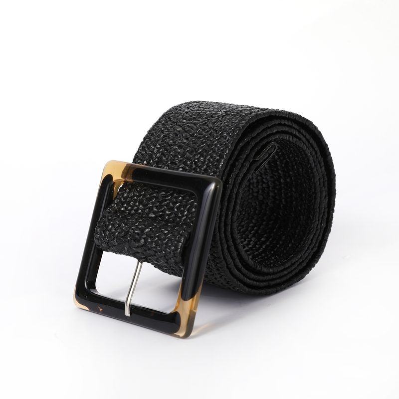 KARSTA, eleganta austa bohēmiska stila kvadrātveida sprādzes plata sieviešu vintage stila josta_voghion.com