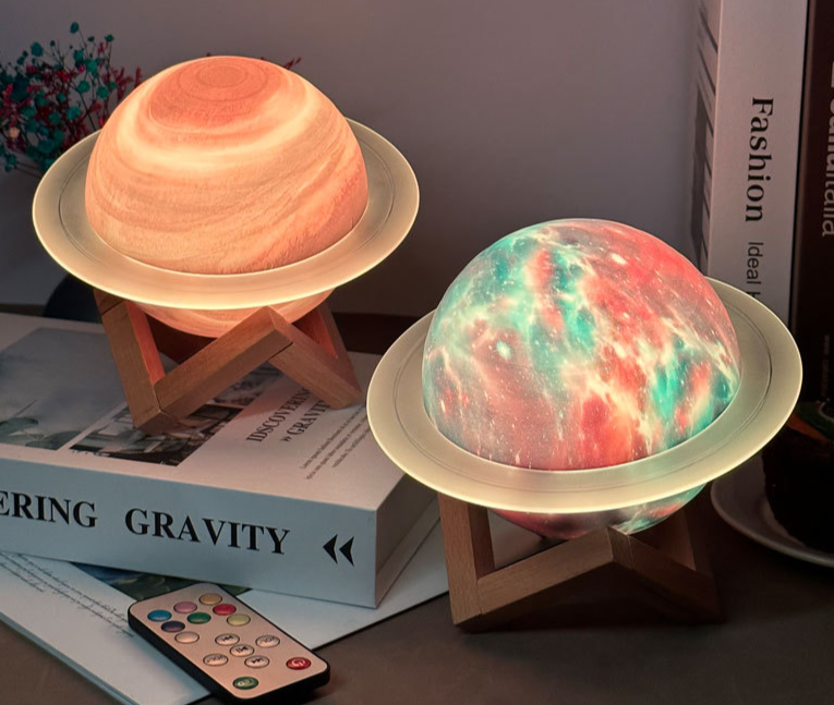 Saturn Ring Dream Bluetooth Speaker Desktop Home Subwoofer 2023 New Upgrade 3D Cross-Border HiFi Lighting Sound System_voghion.com