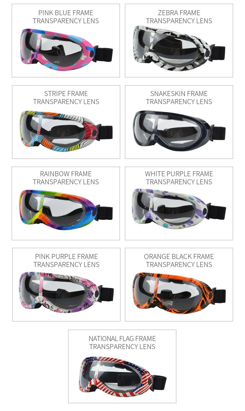 Adult single-layer ski with REVO coating for UV protection and snow blind skiing goggles_voghion.com