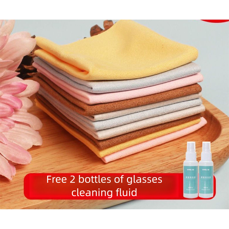 Glasses Cloth Suede Microfiber For Phone Screen Protector Camera Myopia Lenses Lens Cleaning Solution_voghion.com