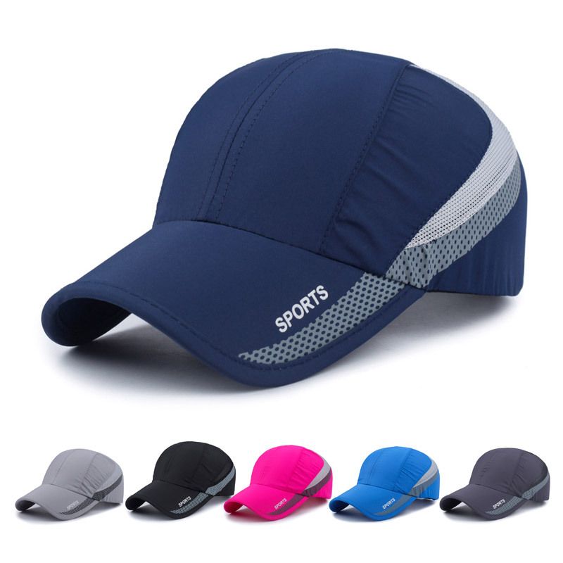 Hot Sale Herre Udendørs Baseball Mesh Hat Løbevisir Hurtigtørrende Solbeskyttelse Scrub Cap Hatte Til Kvinder Sportsværktøj_voghion.com