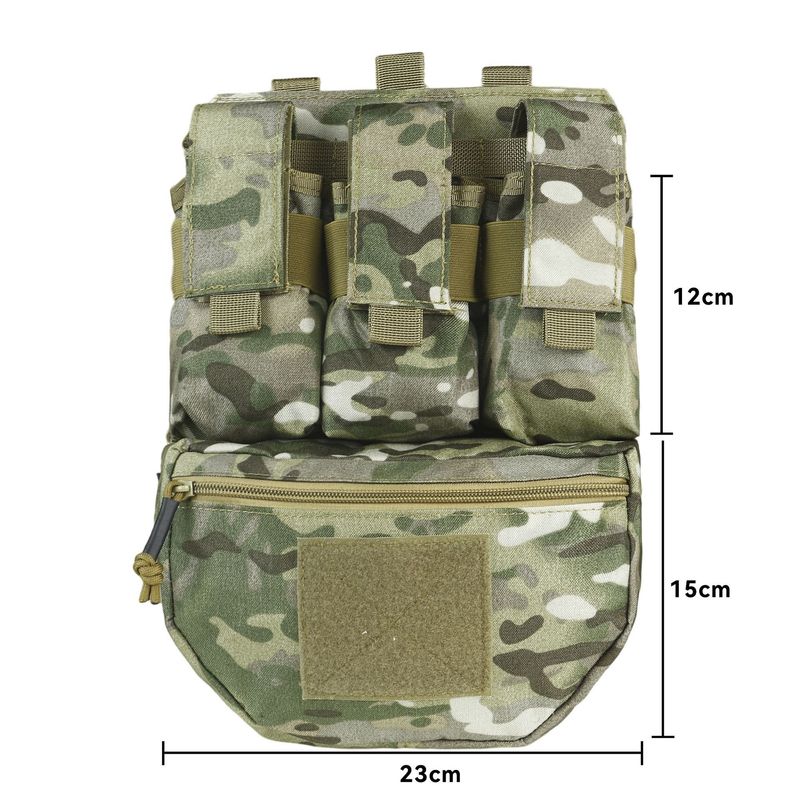 1000D Polyester Tactical Hydration Pack - Foldable Helmet-Compatible Backpack With 3L Water Bladder_voghion.com