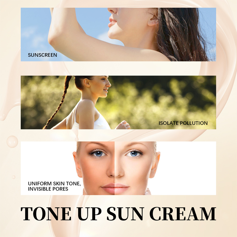 til 50ml Solcreme Ansigt PF50+ PA++++ Solcreme Birch Juice Fugtgivende Hudpleje Stærk UV-beskyttelse koreansk_voghion.com