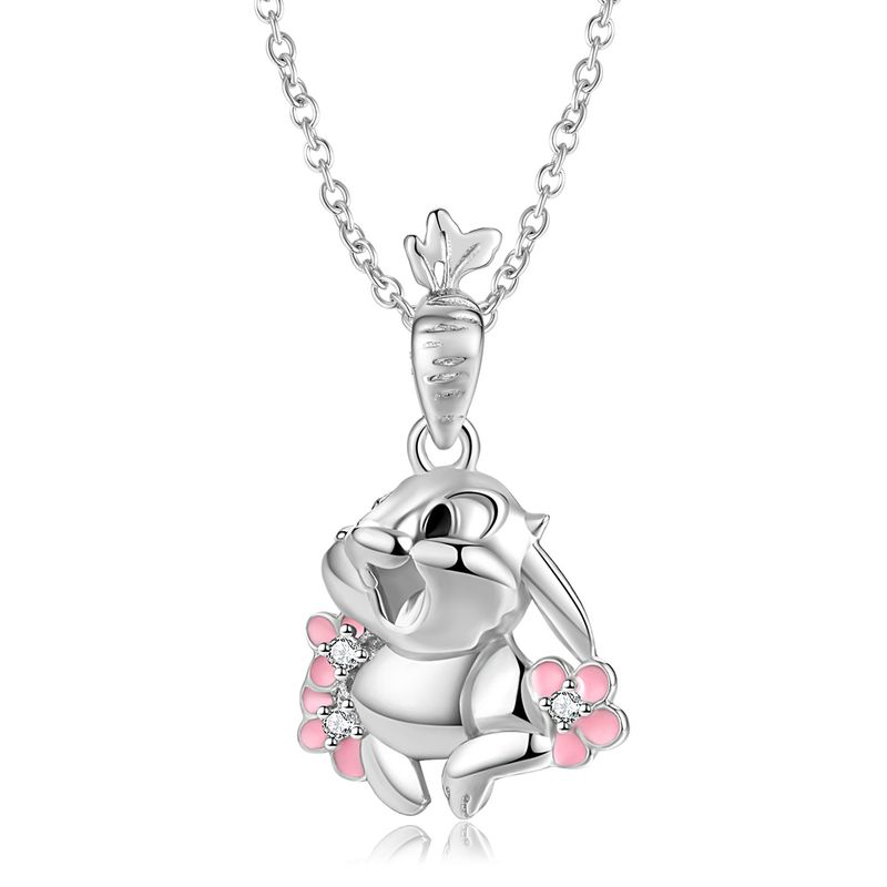 Collane da donna Collana in argento sterling smaltato Originale Ragazze Fresh Ins Style Maglione Catena Clavicola Catena_voghion.com