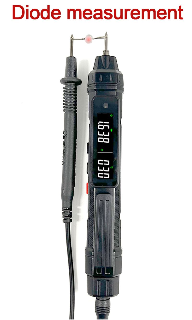 Smart Digital Multimeter 6000 Counts Non Contact High Precision Voltage Detector Pen Auto Range Capacitance OHm NCV Tester_voghion.com