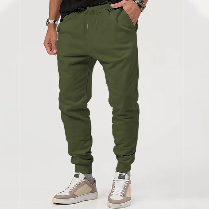 Pantaloni da jogging sportivi da esterno versatili e larghi multicolore, casual e autunnali da uomo, prodotti premium, primavera e autunno_voghion.com