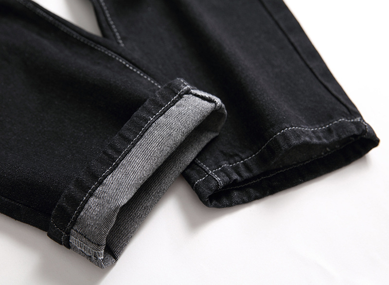 Abbigliamento uomo felpa con cappuccio a maniche lunghe jeans Jeans strappati set_voghion.com