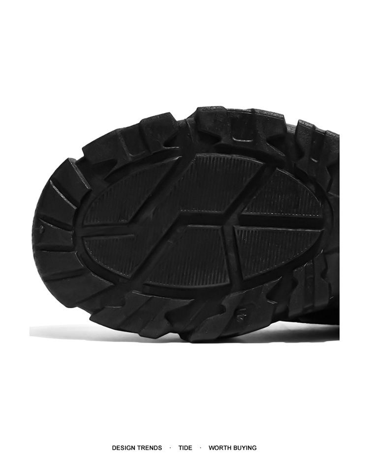 Yaz Yeni Nefes Alabilen File Beyaz Spor Ayakkabılar Erkek Moda Çok Yönlü Kalın Tabanlı Spor Günlük Baba Ayakkabıları_voghion.com
