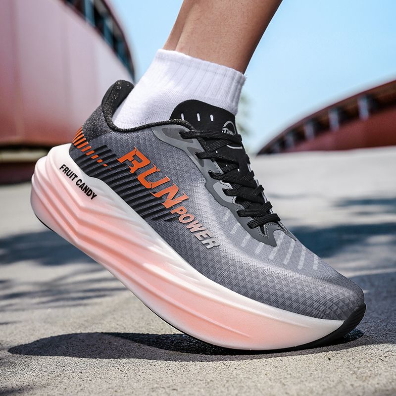 High-quality Running Shoes Unisex Cushioning Outdoor Cross Training Jogging Breathable Comfy Sneakers Men Walking Training Shoes_voghion.com