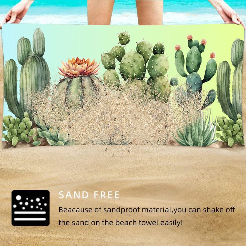 Asciugamano da spiaggia in flanella bifacciale con stampa personalizzata - Asciugatura rapida e protezione UV (multiuso come scialle, telo da bagno, coperta da picnic)_voghion.com