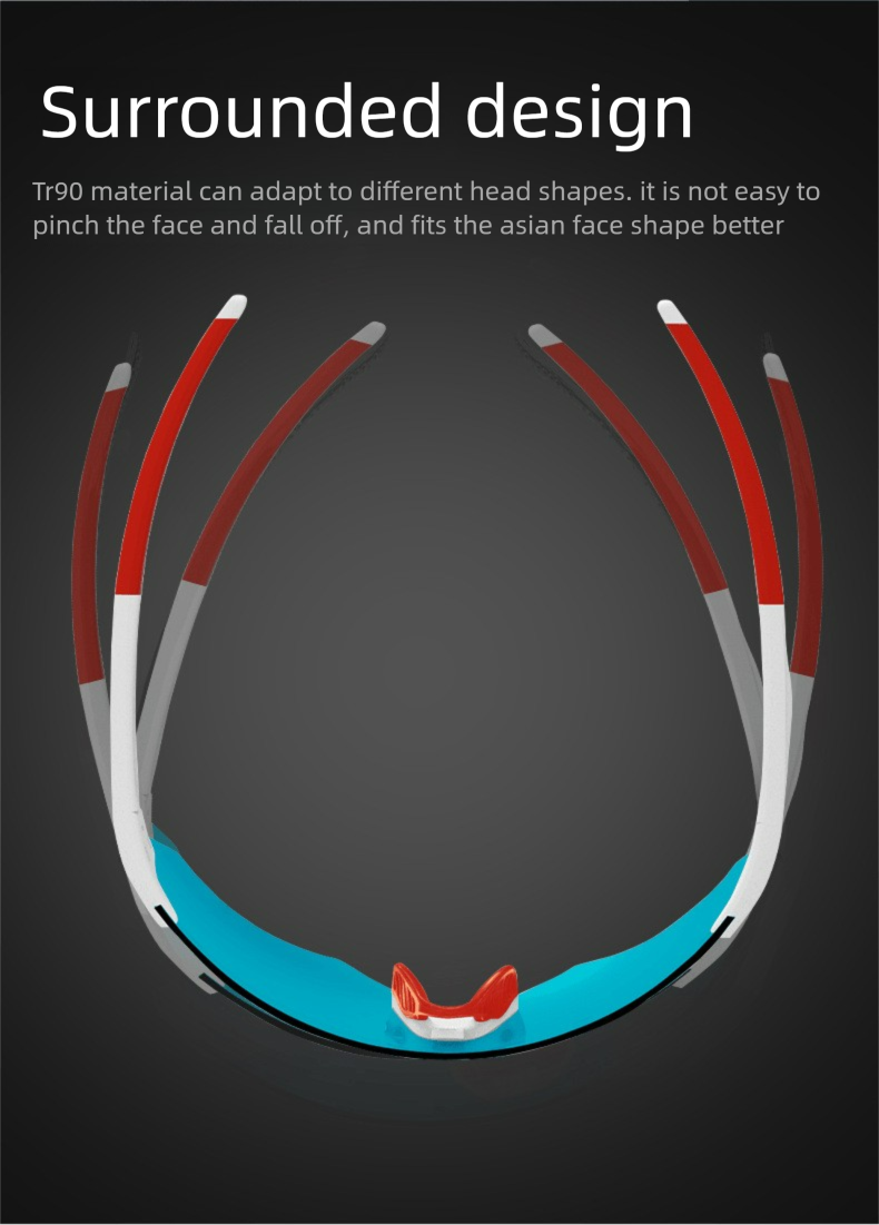 Lunettes de cyclisme jour et nuit à double usage TR90 pour la myopie, les sports de plein air, le marathon, le coupe-vent et la course à pied_voghion.com