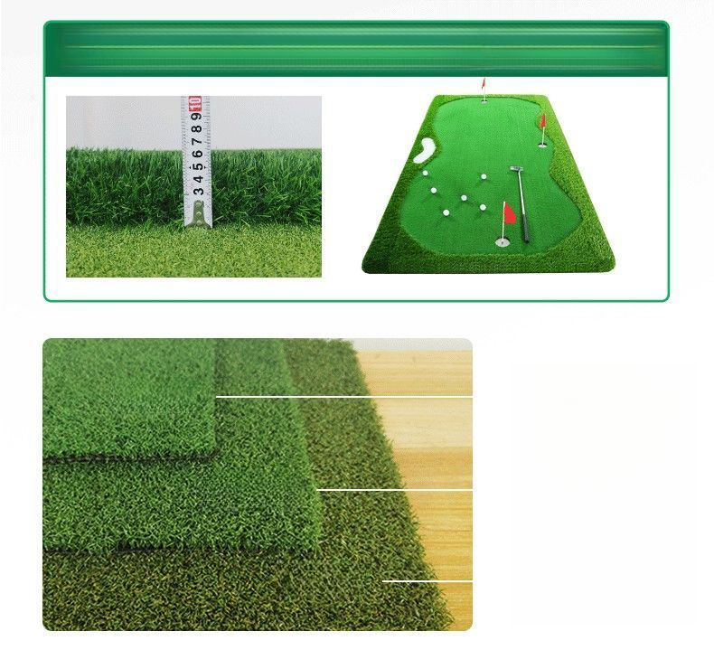 YZGOIF Indoor Golf Practice Device Putting Green Family Outdoor Suitable_voghion.com