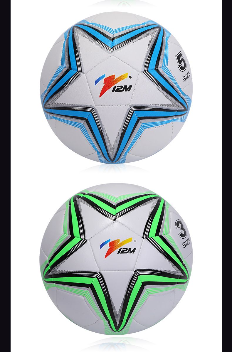 Niños Estudiantes de Primaria y Secundaria 3 Entrenamiento de costura a máquina 4 Fútbol PVC No. 5_voghion.com