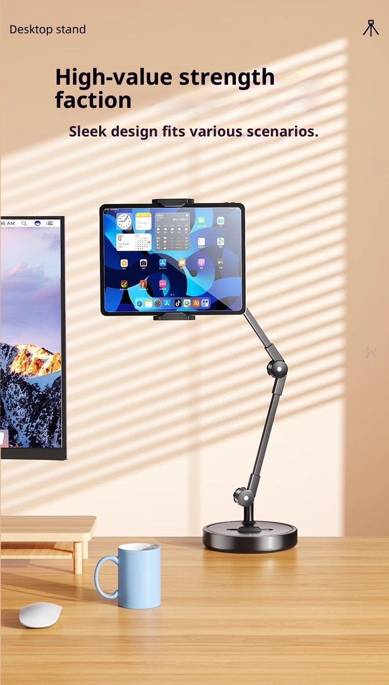 Phone For Overhead Desktop Live Streaming, Food Shooting, Video Recording, Learning Online Classes, Unboxing, Vlog Stand_voghion.com