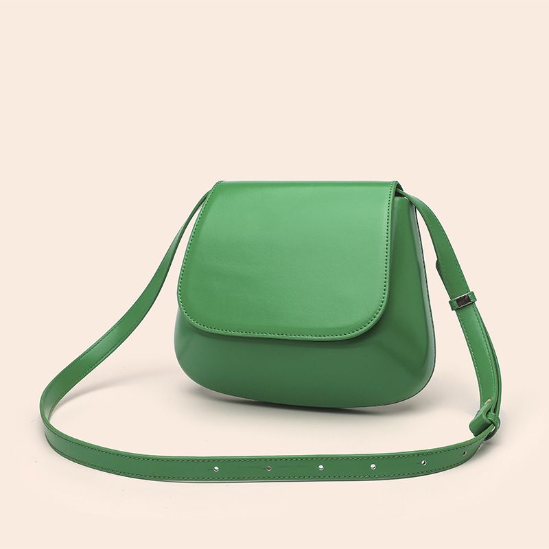 2024 ny Super Fire PU kastanj med liten design en axel Crossbody högkvalitativ sadelväska för kvinnor_voghion.com