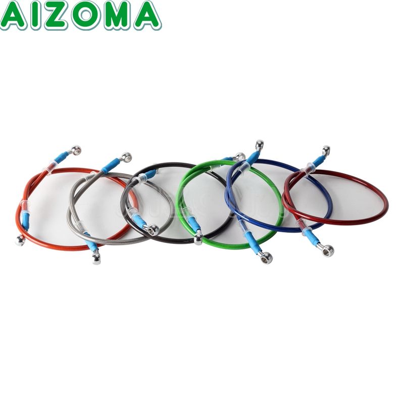 40 cm-220 cm universāls motociklu hidraulisko bremžu šļūteņu, E trošu cauruļu pītās eļļas šļūtene Honda XR CRF 50 70 80 100_voghion.com
