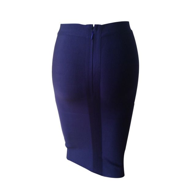 Abbigliamento da donna Stile caldo Multicolore Alla moda Tutto abbinato Fasciatura Gonna al ginocchio Stile quattro stagioni_voghion.com