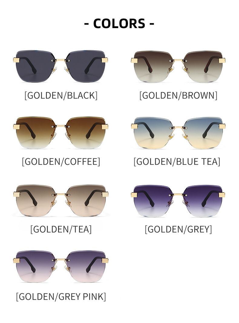 Nei Trendy Modesch Männer Fraen Casual High-Definition Sonnebrëller, Fuer- a Vakanzesonnebrëller 3005_voghion.com