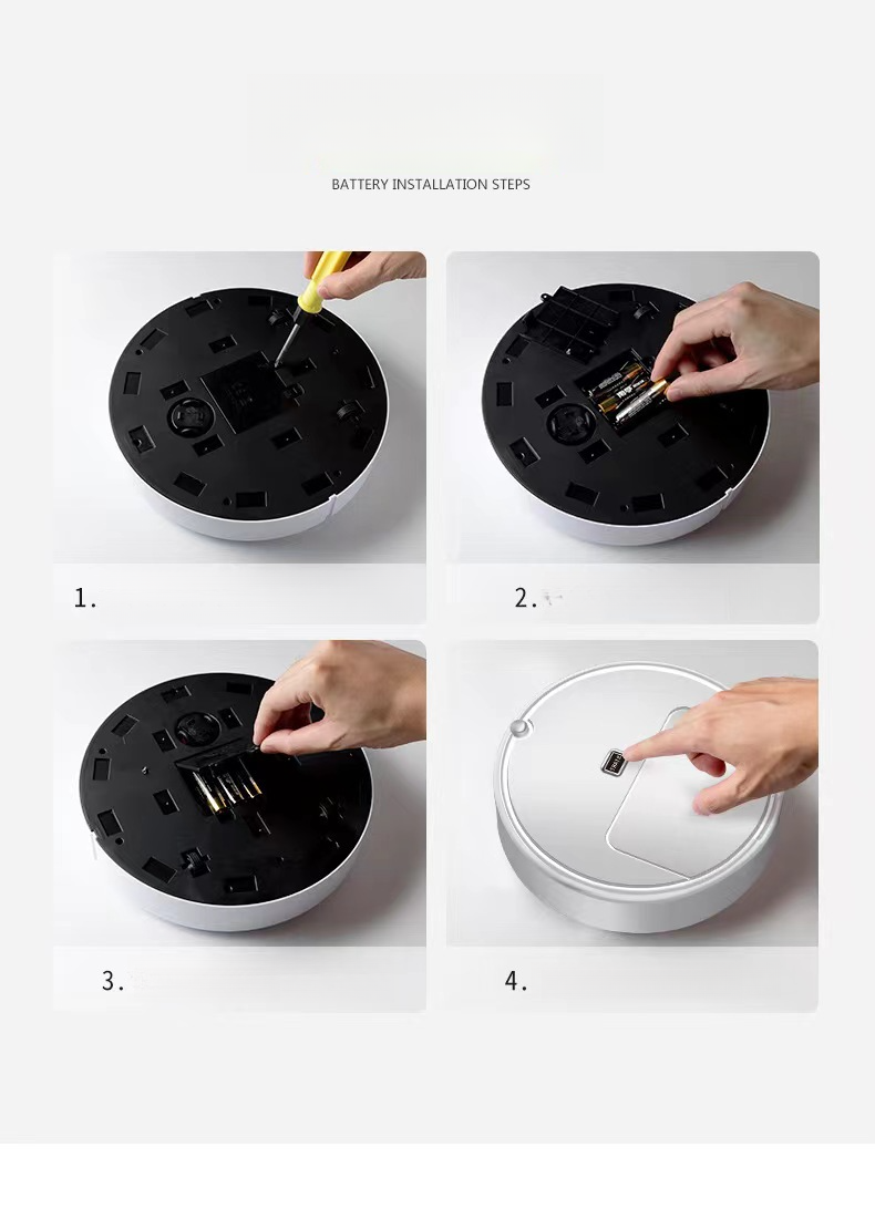 Nuovo modello di robot aspirapolvere con ricarica USB, pulizia automatica, macchina per mocio singolo pigro, regalo per eventi domestici_voghion.com