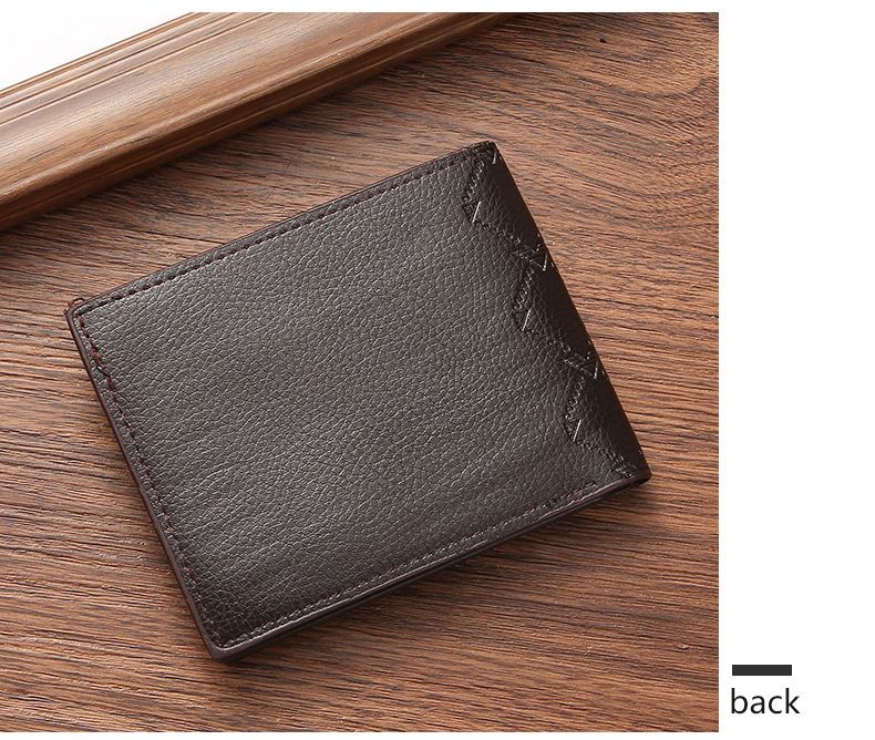 Men's Wallet & Card Cases Pu coin wallet card holder men's wallet short_voghion.com