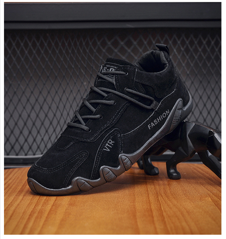 Herrenschuhe Herbst Neue Herren Arbeitsversicherungsschuhe Baustellenarbeit Arbeitsschuhe Lässige Werkzeugschuhe Rutschfeste, leichte, trendige Schuhe_voghion.com