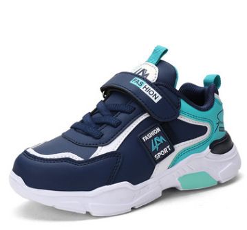 Dziecięce buty jesienno-zimowe dla chłopców, dopasowane kolorystycznie, buty do biegania, dziecięce buty sportowe_voghion.com