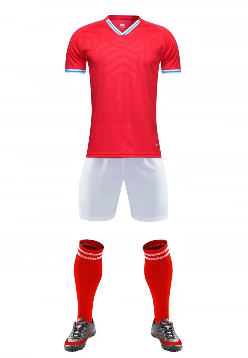 Maillots d'entraînement de compétition de vêtements pour hommes, uniformes de football d'équipe imprimés pour hommes, adultes et enfants en été_voghion.com