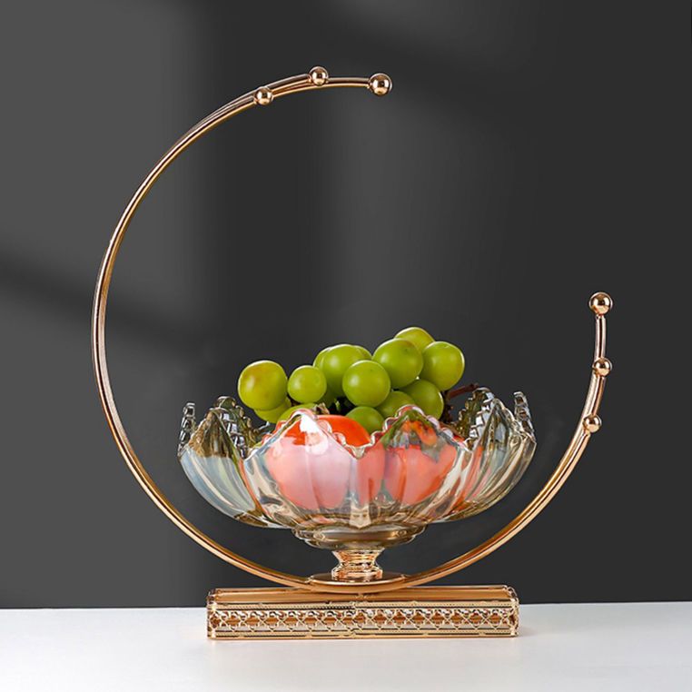 European Style Plate Light Luxury Living Room Home Modern Creative Simple High-end Coffee Table Dried Fruit Candy_voghion.com