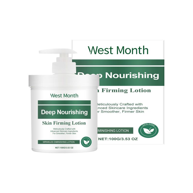 West&Month Firming Body Cream, Gentle Moisturizing Body Skin Body Moisturizing Daily Apply Body Cream_voghion.com