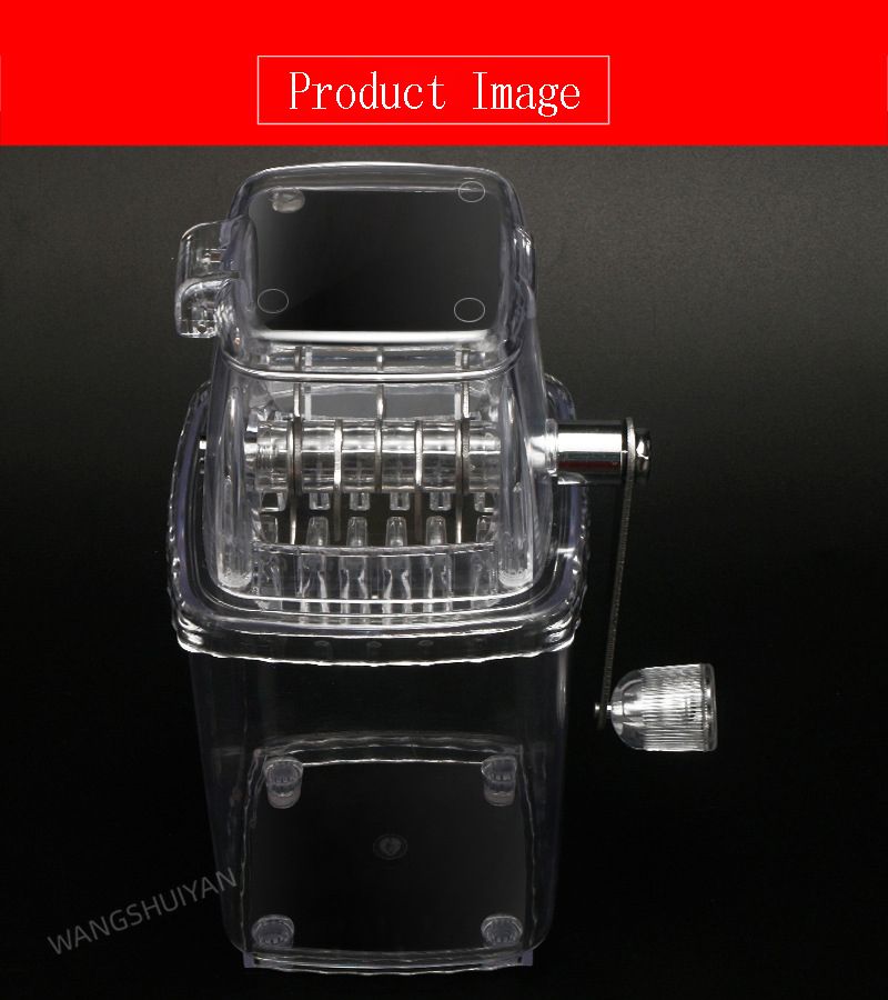 Husholdnings Mini Easy Ice Shaver Håndholdt Snø Manuell Ismaskin Stekt Ismaskin_voghion.com