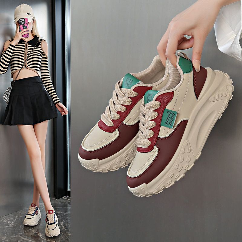 Scarpette bianche per bambini, ragazze, studenti, tempo libero, sport, scarpe da tavola versatili, tiro da strada_voghion.com