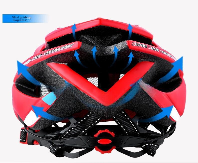 Bicycle Outdoor Riding Safety Helmet Integrated Molding High Quality Ultra-light Integrated Molding Driving Take-out Helmet_voghion.com