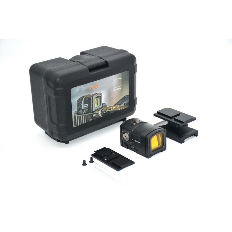 Direct ACRO P-2 Glued Lenses Red-Green Differentiation Optional Slingshot Model Toy Parts_voghion.com