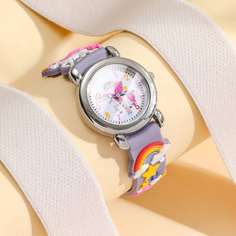 Orologi al quarzo Accessori Gioielli Giocattolo Puntatore Orologio per studenti Moda Elegante Ragazze Unicorno Fai da te Orologio al quarzo per bambini all'ingrosso_voghion.com