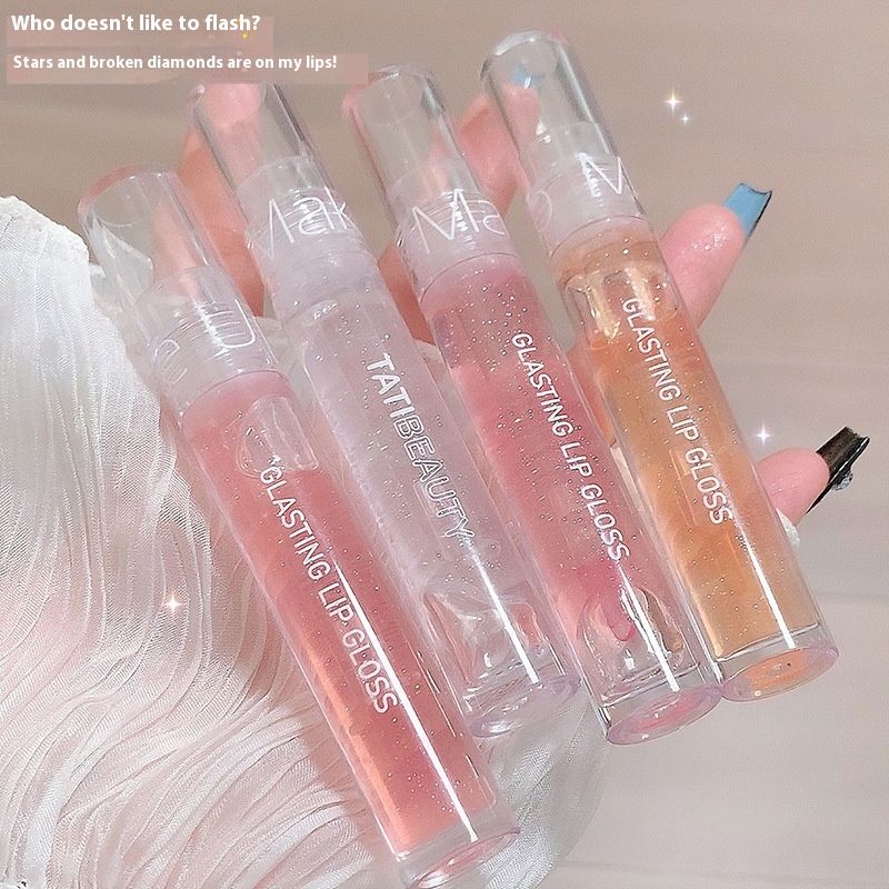 Lip Oil Acqua Trasparente Lucidalabbra Lucidalabbra Donna Idratante E Idratante Smalto per labbra Specchio Dodging Glass Lucidalabbra Studente_voghion.com