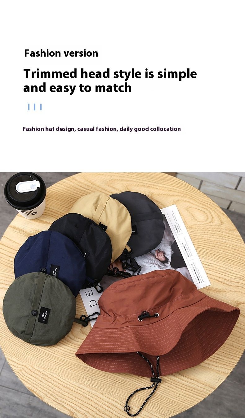 Aufbewahrungstasche Hut Kinder Modischer Sommer Schnelltrocknender Fischerhut Wasserdichter Bergsteigerhut Für Den Außenbereich Herren Sonnenschutzhut_voghion.com