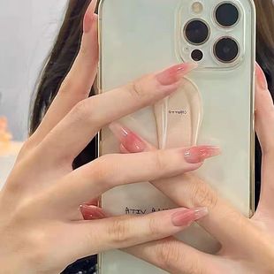 Bellezza Salute Unghie Indossare Pezzi di Unghie Perla Trapano Polvere Attraverso Pezzi di Unghie Corte Pezzi di Unghie Indossabili Unghie Patch Pezzi di Unghie Finite_voghion.com