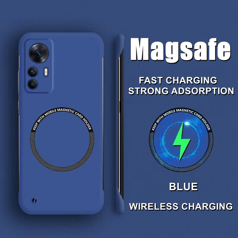 For Magsafe Magnetic Wireless Charging Phone Case For Xiaomi Mi 13 Pro POCO F4GT F3 M4 M3 PRO X3GT 5G Full Lens Protector Cover_voghion.com